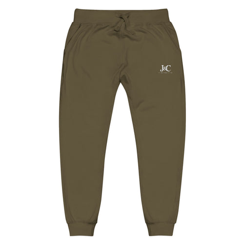 Embroidered Fleece Sweatpants