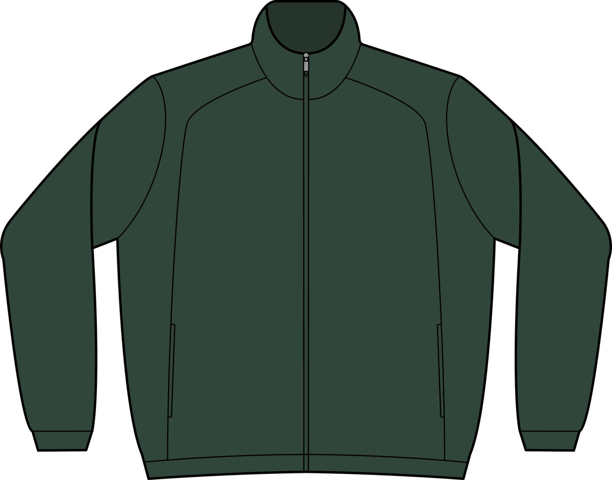 Minimalist Full-Zip Wind Jacket