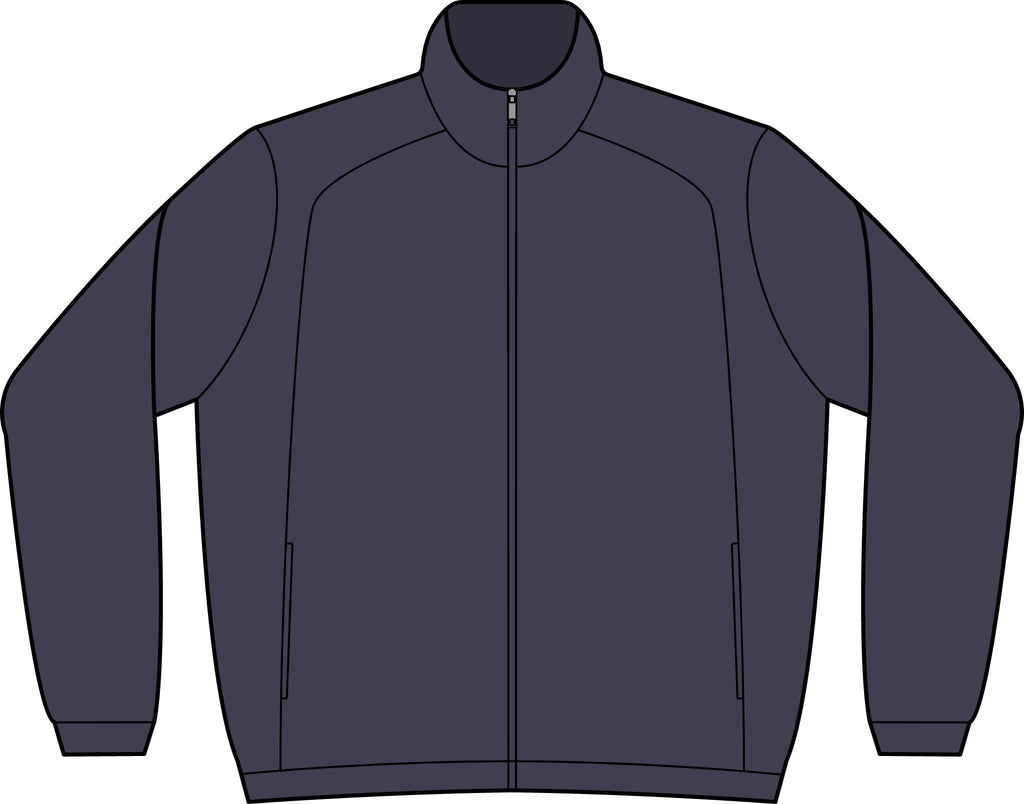 Minimalist Full-Zip Wind Jacket