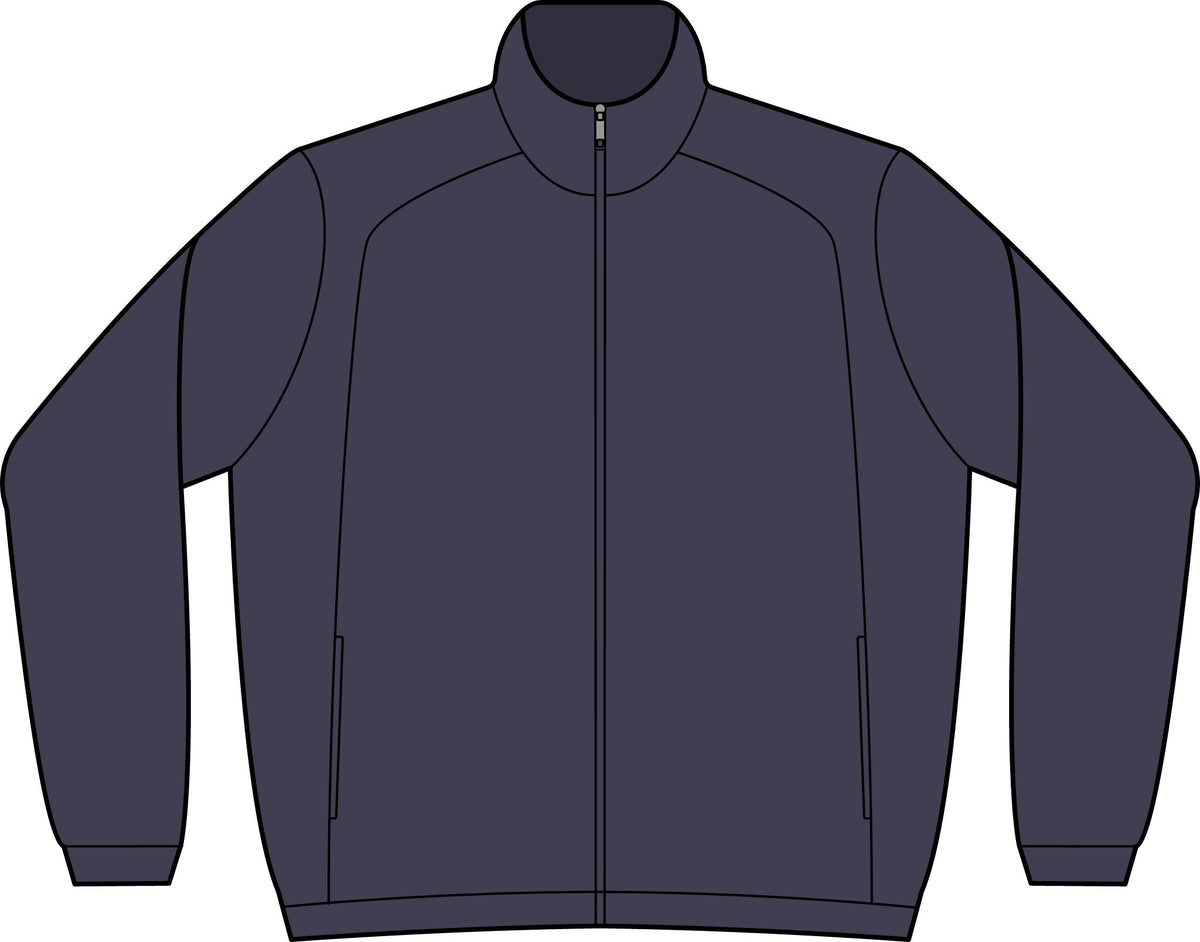 Minimalist Full-Zip Wind Jacket